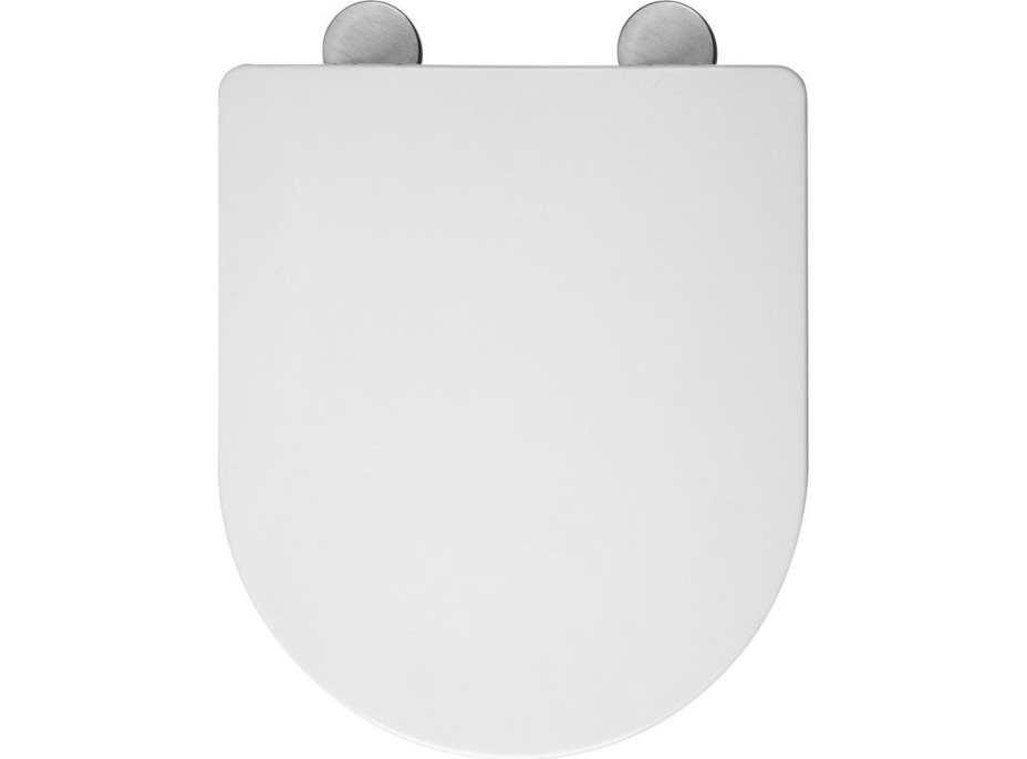 Aqualine ISABELLA WC sedátko, Soft Close, Easy Take, bílá (ES8516) PS8516