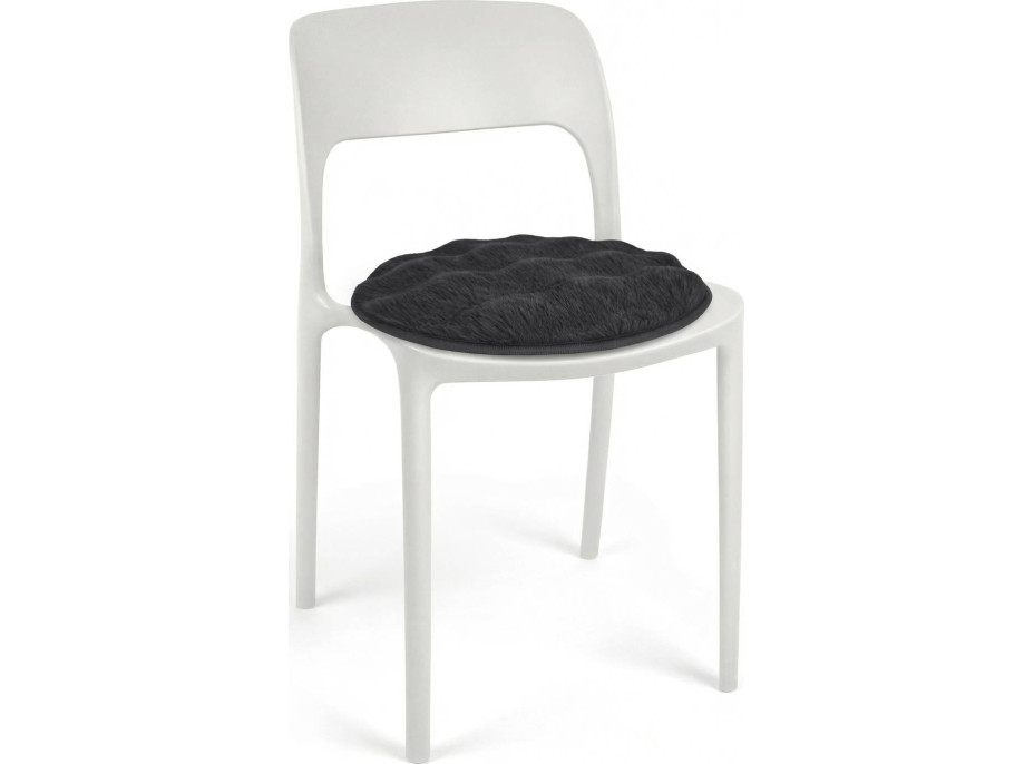 Podsedák na židli FURRE Eco Rabbit - 36 cm - grafitový