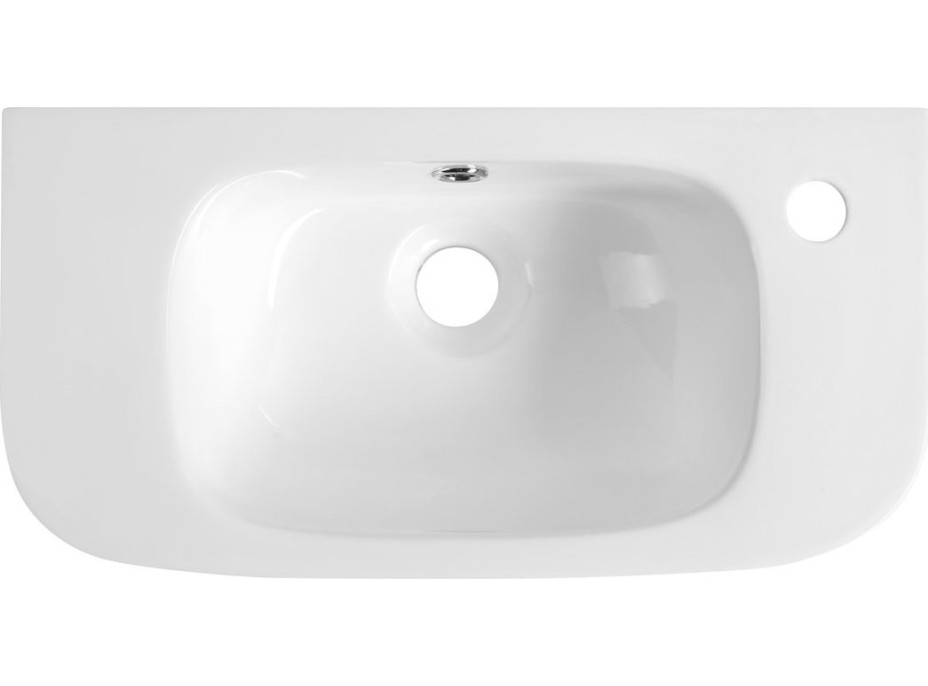 Aqualine KIA keramické umývátko 49x25cm, bílá NP405
