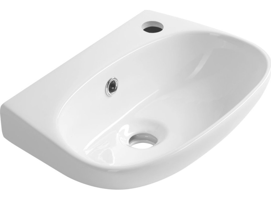 Aqualine VELSA keramické umývátko 40x29cm, bílá NP479