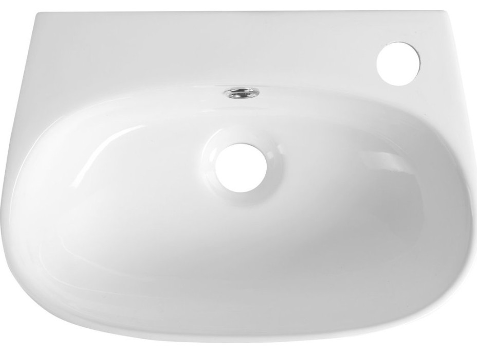 Aqualine VELSA keramické umývátko 40x29cm, bílá NP479