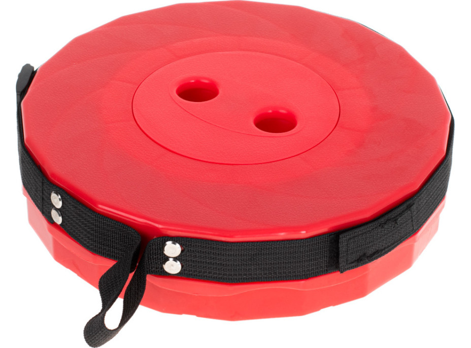 Skládací kempingová stolička - červená