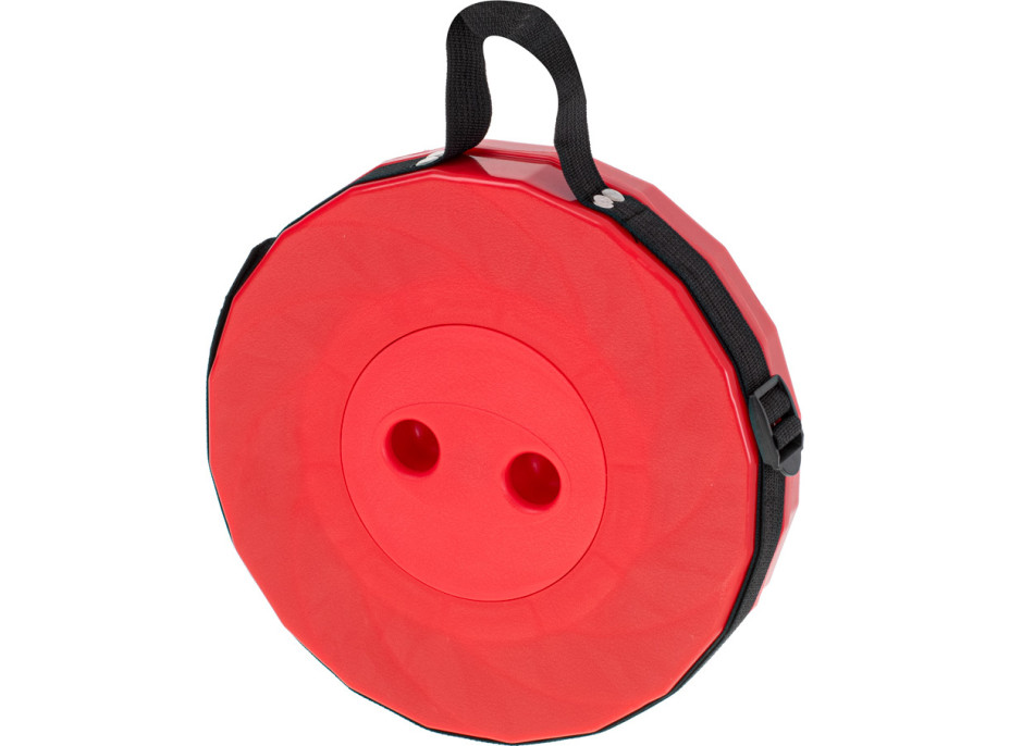 Skládací kempingová stolička - červená