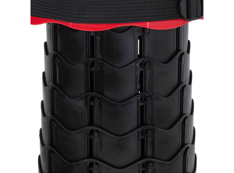 Skládací kempingová stolička - červená