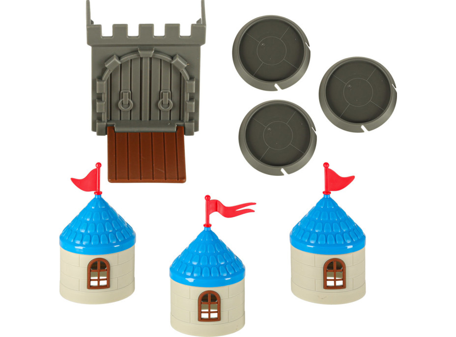 Kreativní sada kinetického písku 750 g - Stavba hradu