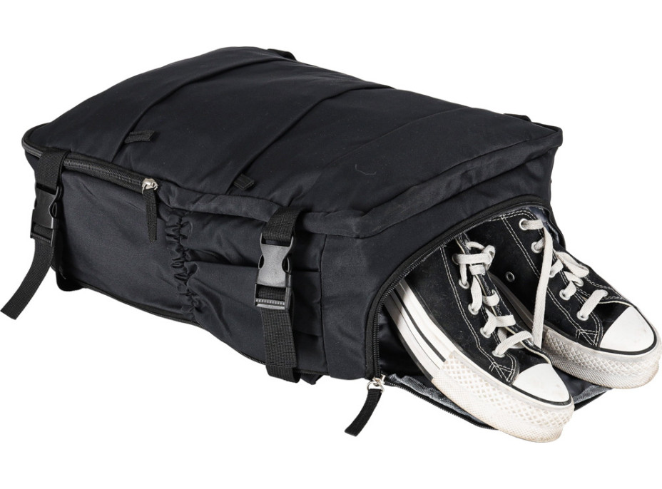 Cestovní batoh 45x30 cm - černý