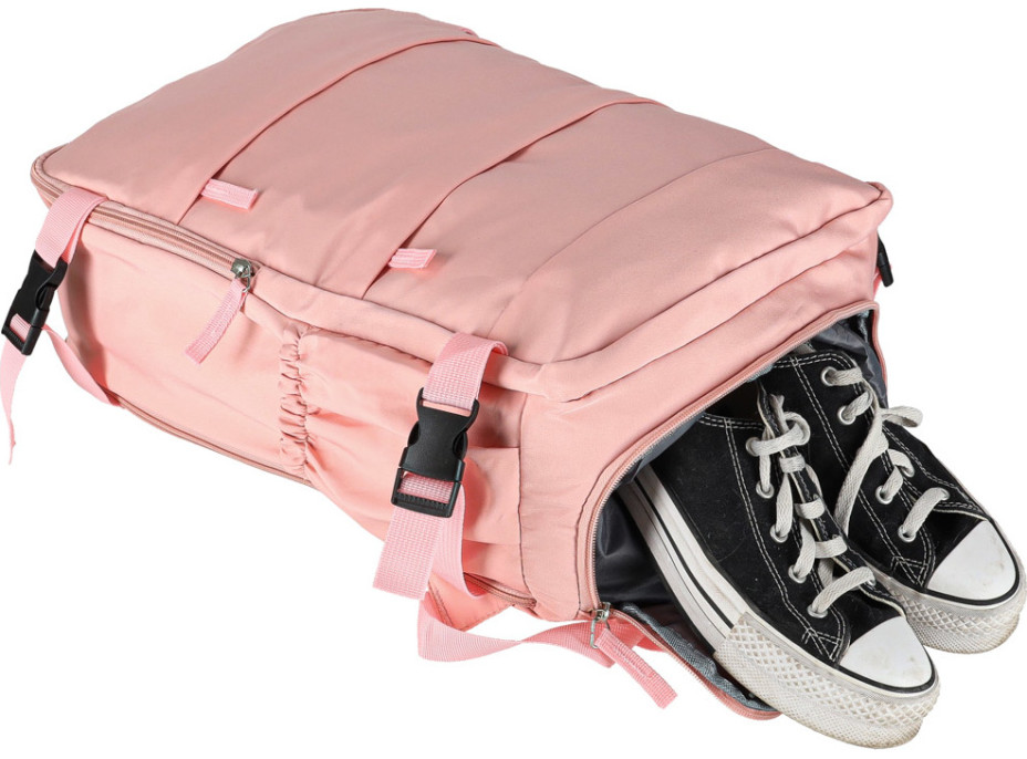 Cestovní batoh 45x30 cm - růžový