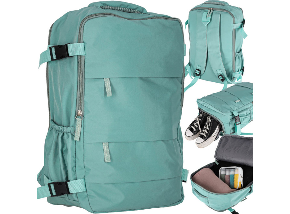 Cestovní batoh 45x30 cm - zelený