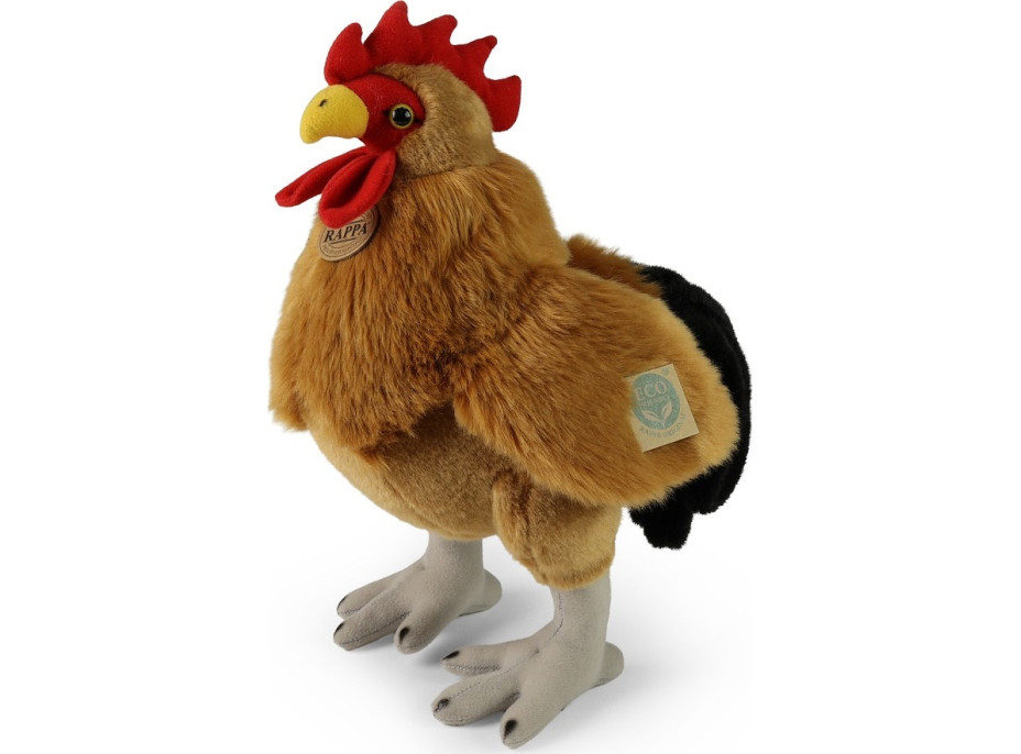 Rappa Plyšový kohout stojící 34 cm ECO-FRIENDLY