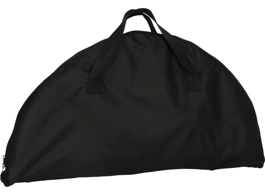 Cestovní skládací stolek 72 cm s krytem - černý