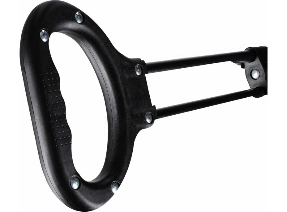 Skládací plážový přepravní vozík LUARO - černý