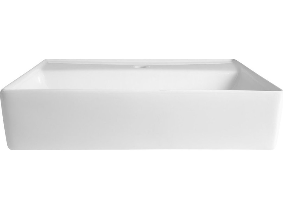 Aqualine CALLIS keramické umyvadlo na desku 52x42cm, bílá NP372