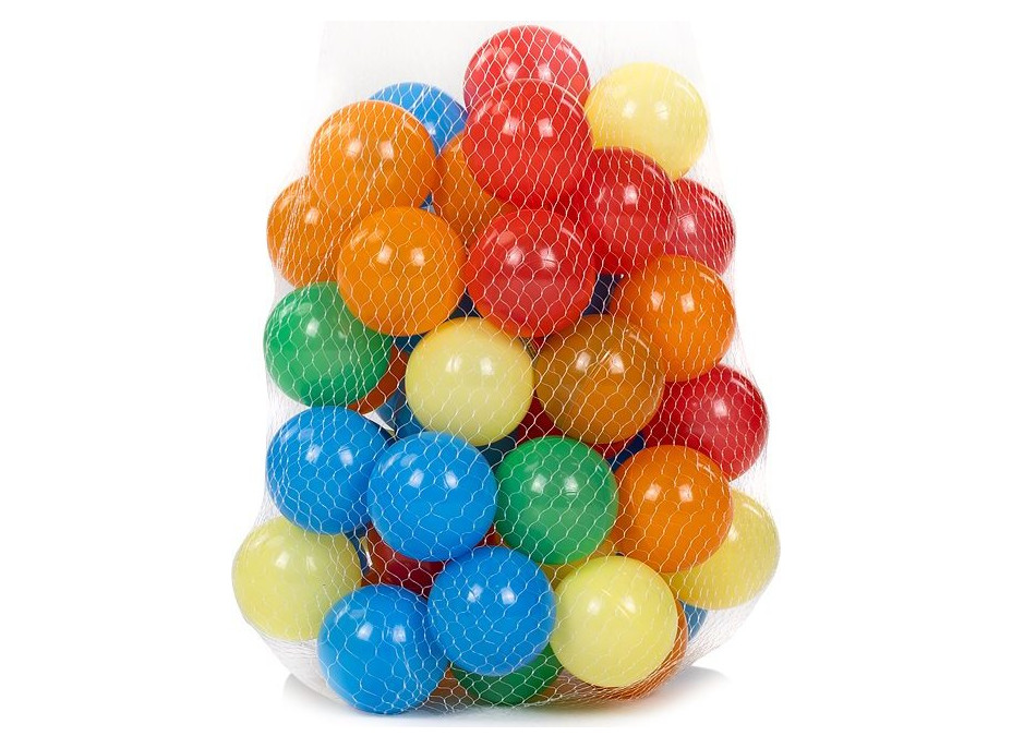 CHIPOLINO Barevné hrací míčky v síťce 50ks