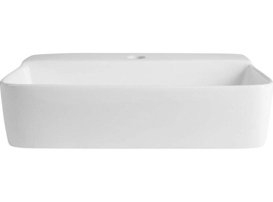 Aqualine CRISTY keramické umyvadlo 45x34cm, bílá NP381