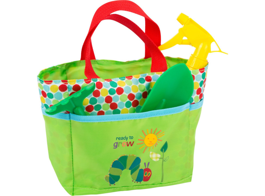 SMALL FOOT Zahradnická taška Hladová housenka