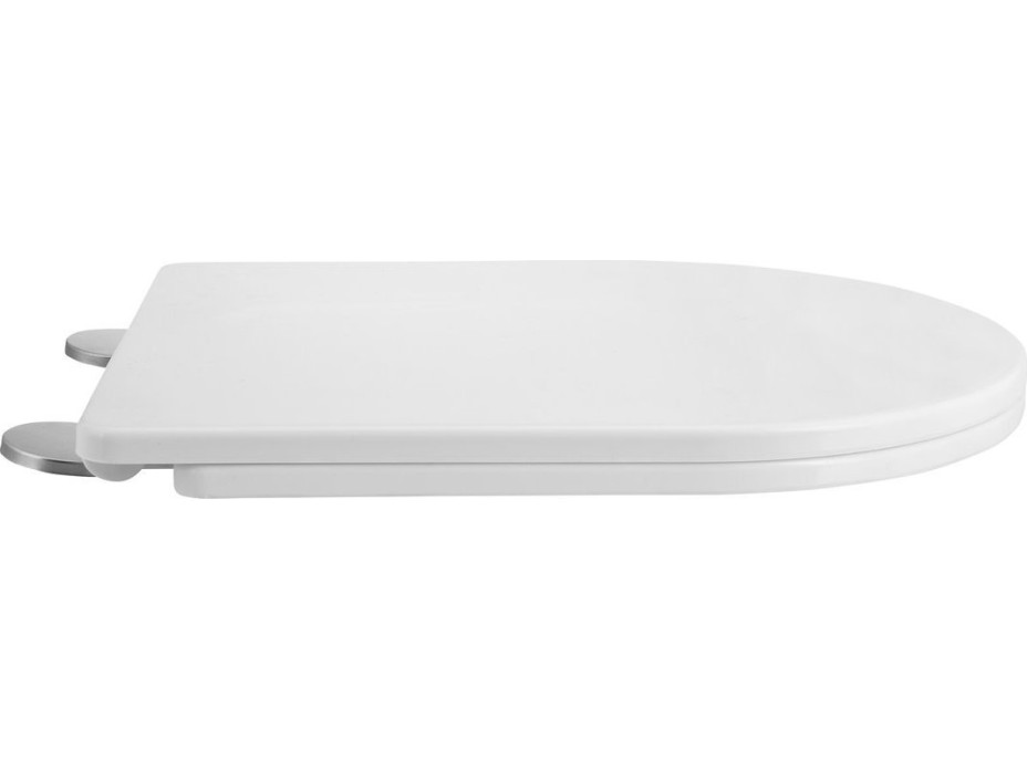 Aqualine ISABELLA WC sedátko, Soft Close, Easy Take, bílá (ES8516) PS8516