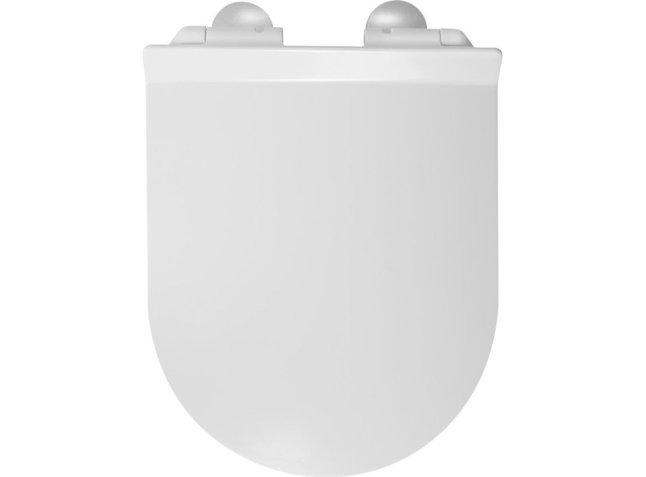 Aqualine CARLO WC sedátko, SLIM, Soft Close, Easy Take, bílá PRX.101.855