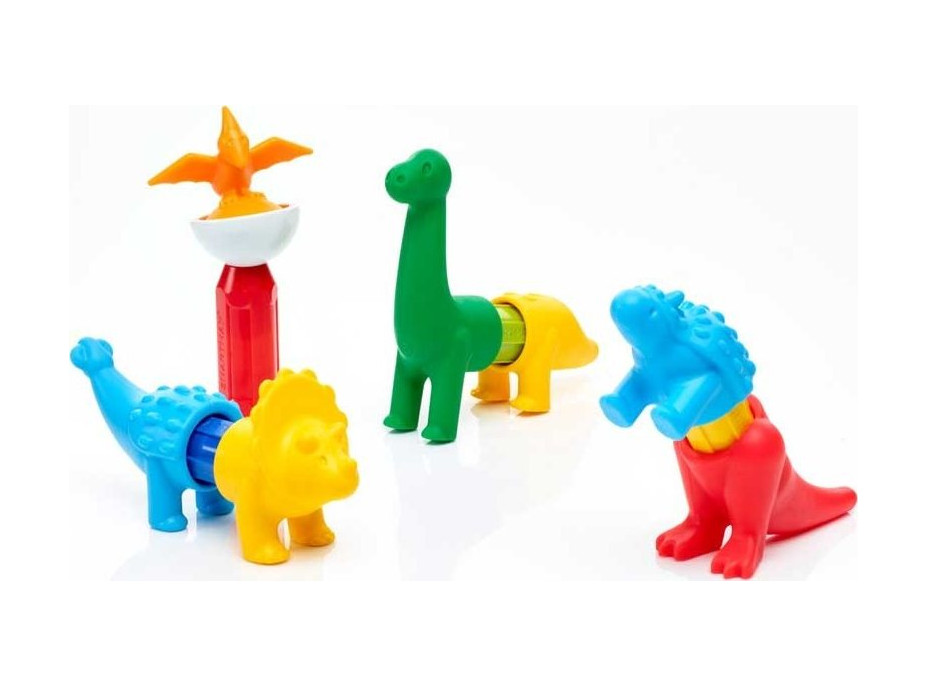 SMARTMAX Magnetická stavebnice Moji první dinosauři 14 dílků