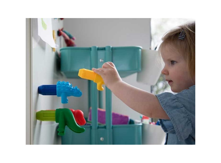 SMARTMAX Magnetická stavebnice Moji první dinosauři 14 dílků