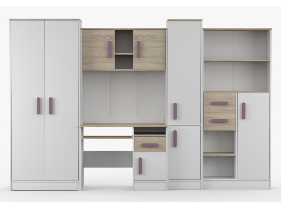 Nábytková stěna SMYK (více variant)