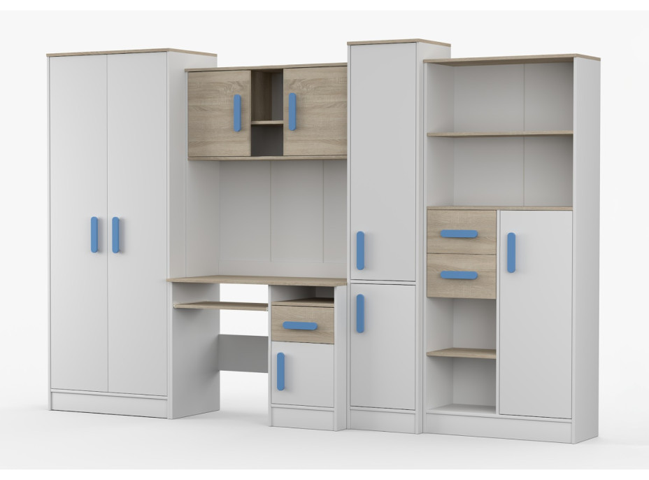 Nábytková stěna SCOUT (více variant)