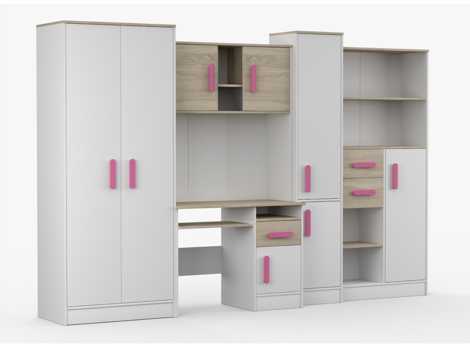 Nábytková stěna SCOUT (více variant)