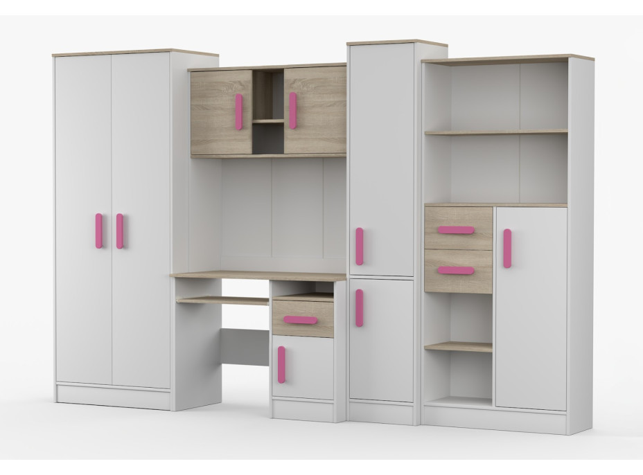 Nábytková stěna SCOUT (více variant)