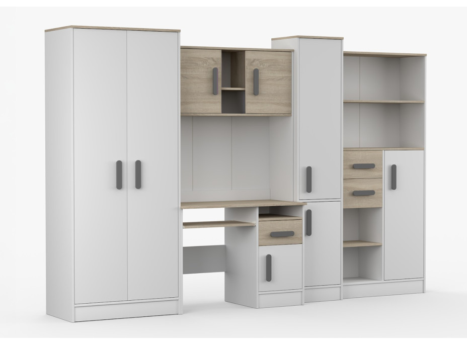 Nábytková stěna SCOUT (více variant)