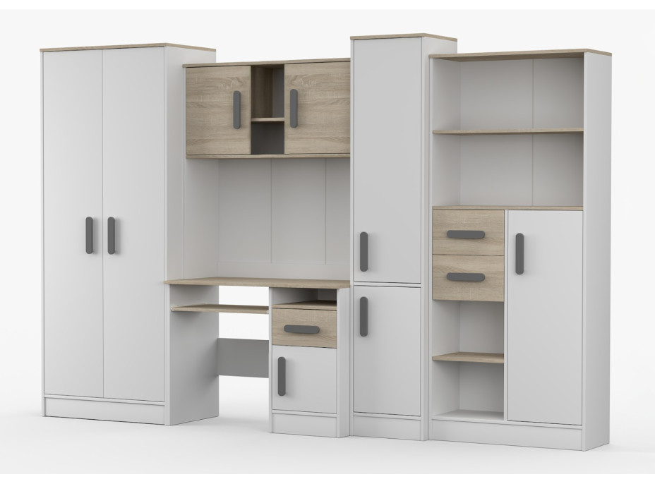 Nábytková stěna SCOUT (více variant)