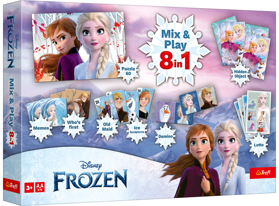 TREFL Sada her Mix&Play 8v1 Ledové království 2