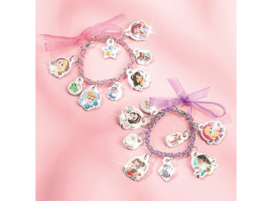 TOTUM Sada náramků s přívěsky Disney Princezny