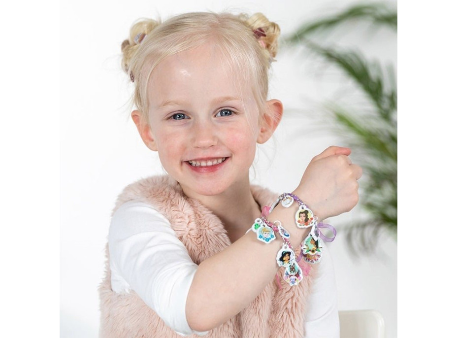 TOTUM Sada náramků s přívěsky Disney Princezny