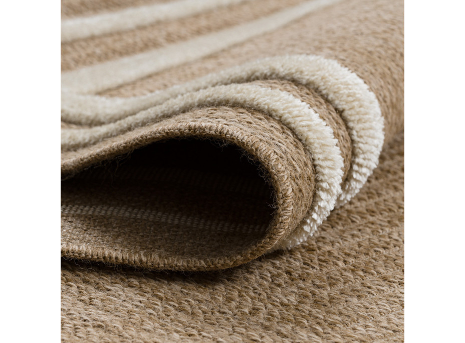 Kusový koberec Spark 0687A beige/cream