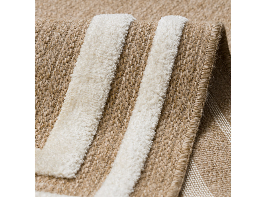 Kusový koberec Spark 0687A beige/cream