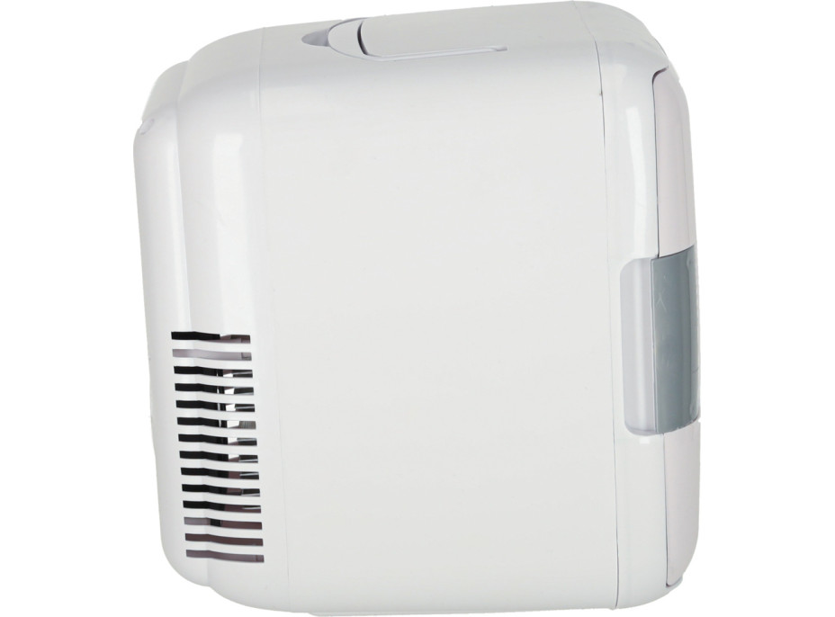 Cestovní elektrická mini chladnička do auta 2v1 4L - bílá