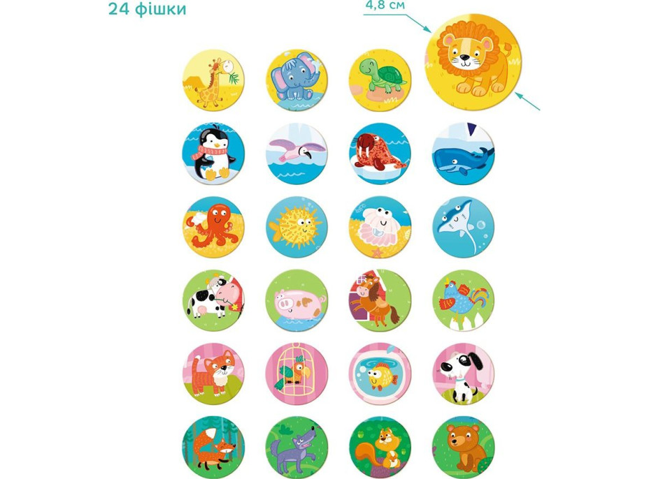 DODO Lotto Zvířátka a jejich obydlí