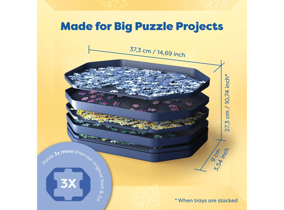 RAVENSBURGER Systém na třídění puzzle Deluxe