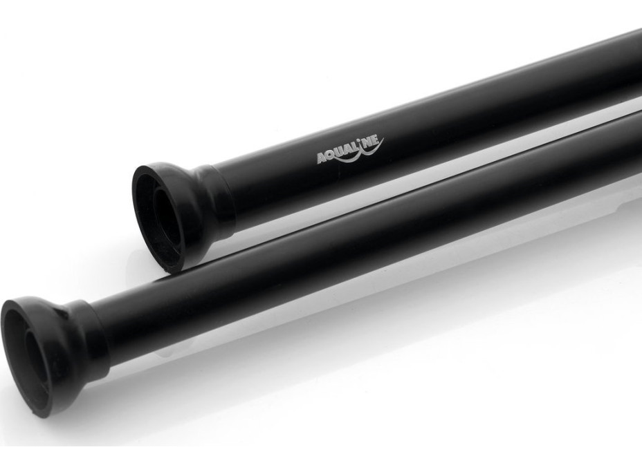 Aqualine Teleskopická rozpěrná tyč 118-215cm, černá 4061B