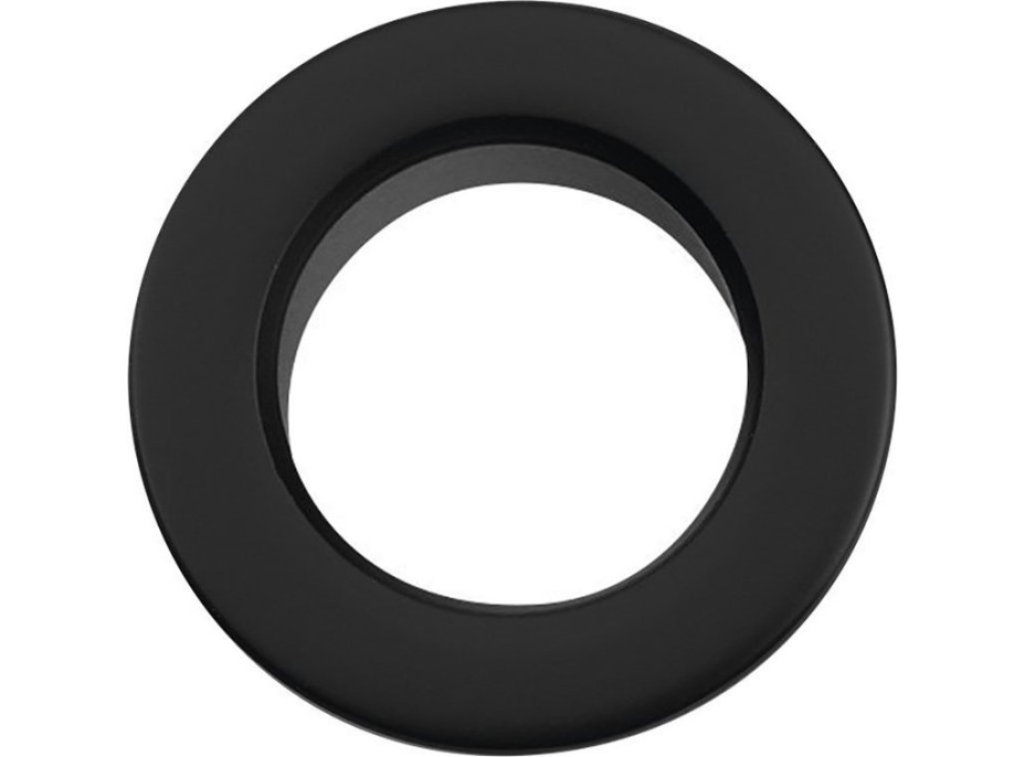 Sapho Krytka přepadu umyvadla Ø 32mm, černá 103100000195