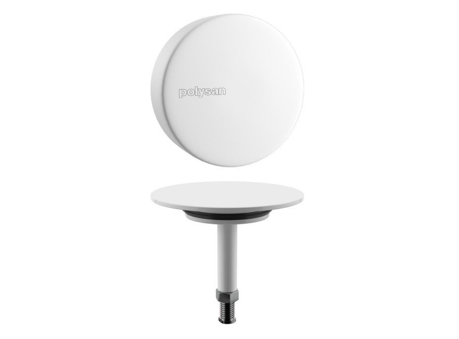 Polysan Vrchní sada vanové soupravy, bílá 71891.10