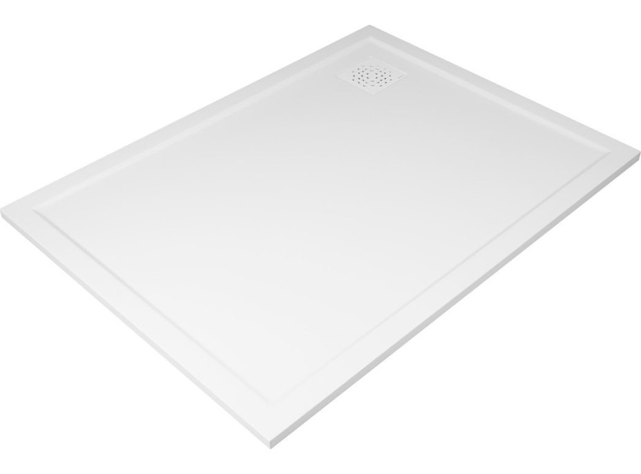 Gelco XENA sprchová vanička z litého mramoru, obdélník 120x90cm, bílá HX12090