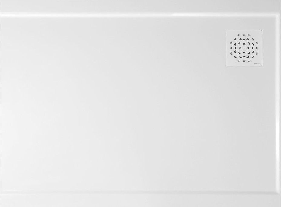 Gelco XENA sprchová vanička z litého mramoru, obdélník 120x80cm, bílá HX12080