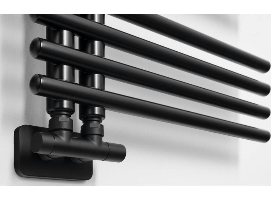 Sapho NYMPHA otopné těleso 500x1250mm, černá mat LLN125B