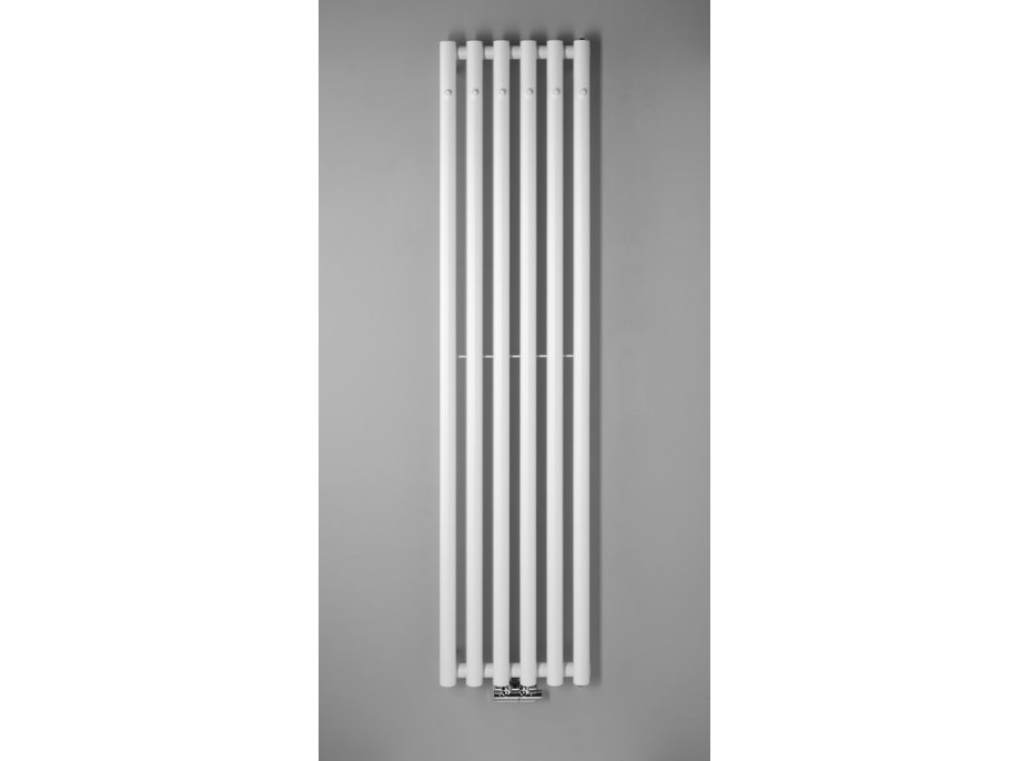 Sapho PILON otopné těleso 418x1800mm, se šesti háčky pro ručník, bílá mat IZ131T