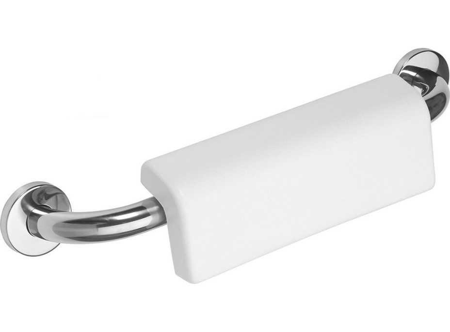 Sapho HANDICAP madlo se zádovou opěrkou, 500mm, nerez lesk XH575