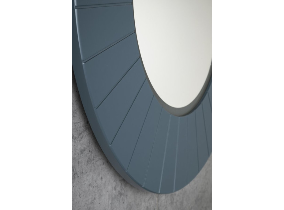 Sapho LUMIRO STRIP kulaté zrcadlo s LED osvětlením v rámu ø 75cm, siena LR750-4242S