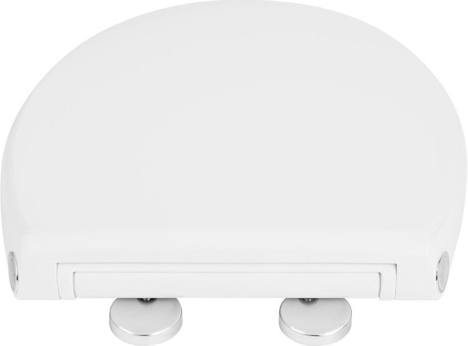 Sapho PHARO WC sedátko s LED podsvícením, Soft Close, Easy Take, bílá WX1315