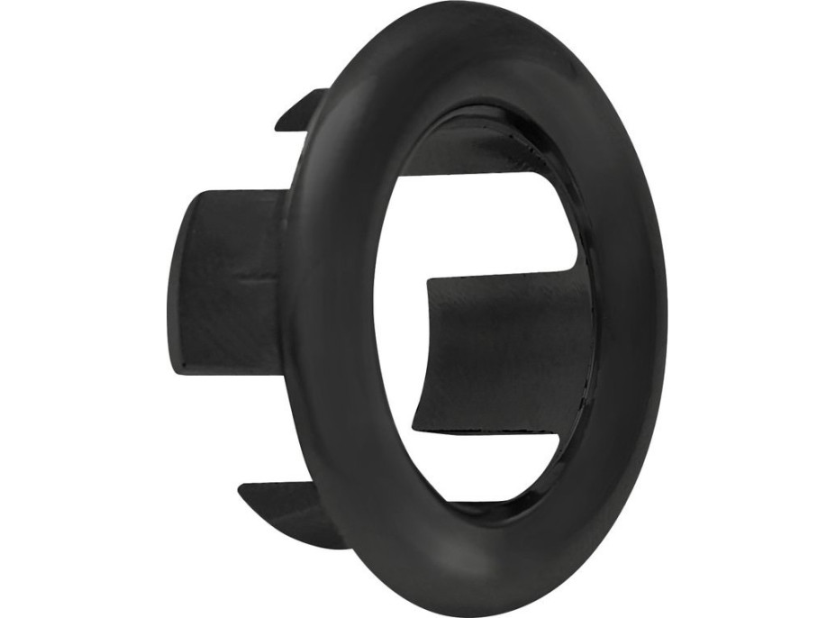Sapho Krytka přepadu Ø 30mm, černá mat ND1601B