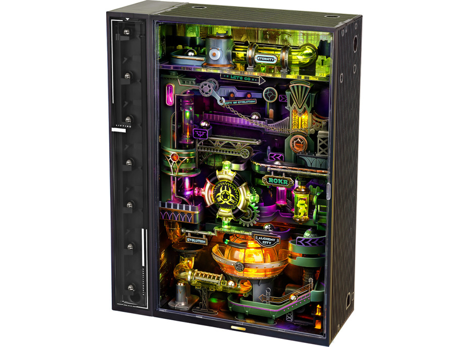 RoboTime 3D mechanická skládačka kuličkové dráhy Město alchymie