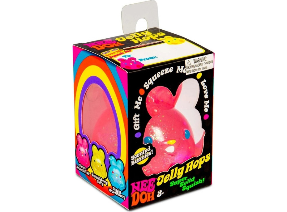 Schylling NeeDoh Mačkací Třpytivý králíček